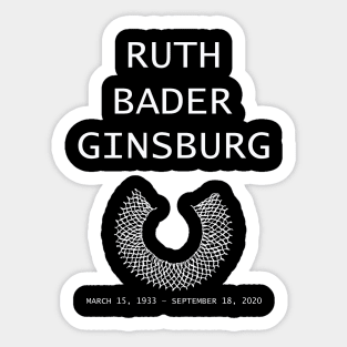 Ruth Bader Ginsburg Gift, Notorious RBG Love Sticker